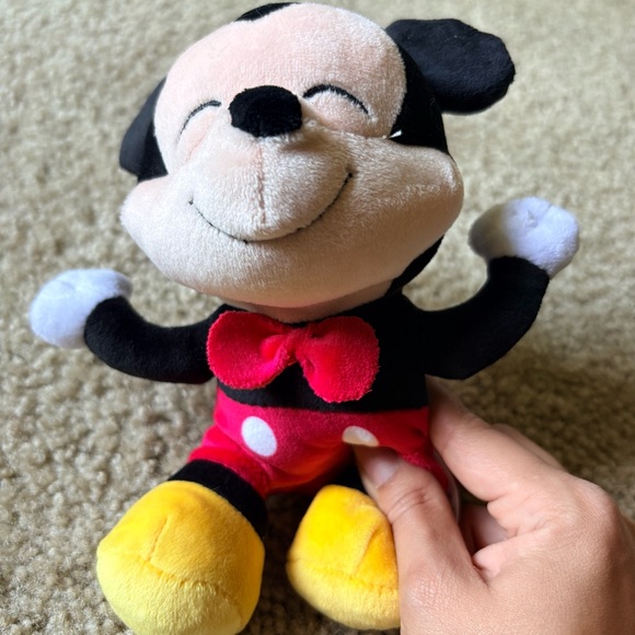 TY Beanie Baby Disney Mickey Mouse and Minnie Plush Toys - Pink, Black, Yellow - Picture 5 of 6